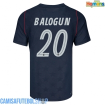 Camisa de time de futebol Estados Unidos Folarin Balogun #20 Replicas 2º Equipamento Mundo 2026 Manga Curta
